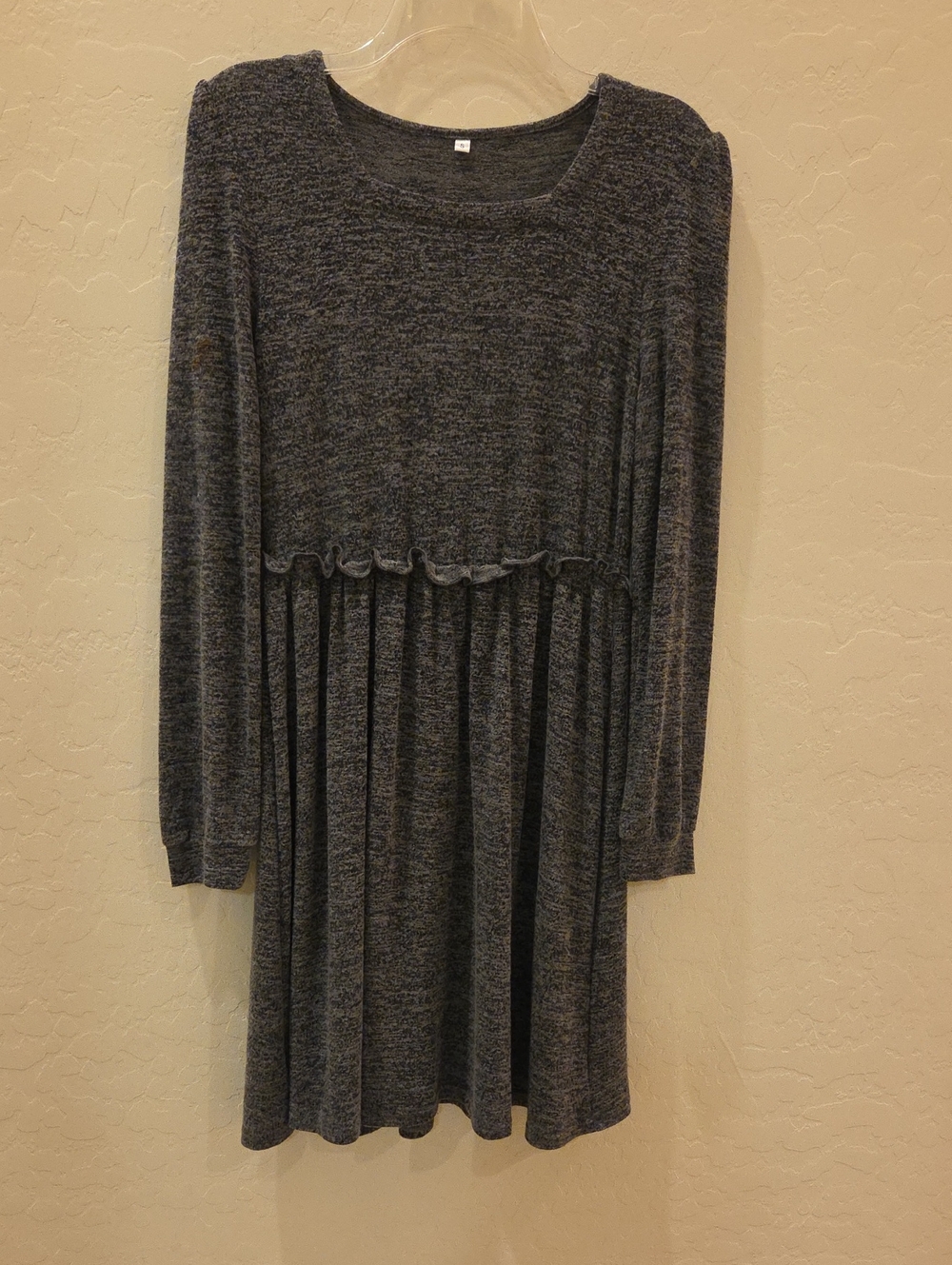 Women'Small Mini Dress Size Small Gray & Black Like New